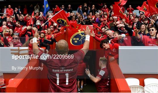 Munster v Exeter Chiefs - Heineken Champions Cup Round of 16 Second Leg Munster v Exeter Chiefs - Heineken Champions Cup Round of 16 Second Leg
