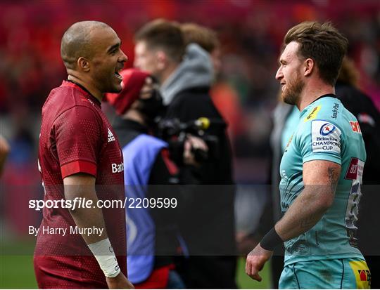 Munster v Exeter Chiefs - Heineken Champions Cup Round of 16 Second Leg Munster v Exeter Chiefs - Heineken Champions Cup Round of 16 Second Leg