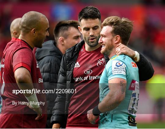 Munster v Exeter Chiefs - Heineken Champions Cup Round of 16 Second Leg Munster v Exeter Chiefs - Heineken Champions Cup Round of 16 Second Leg