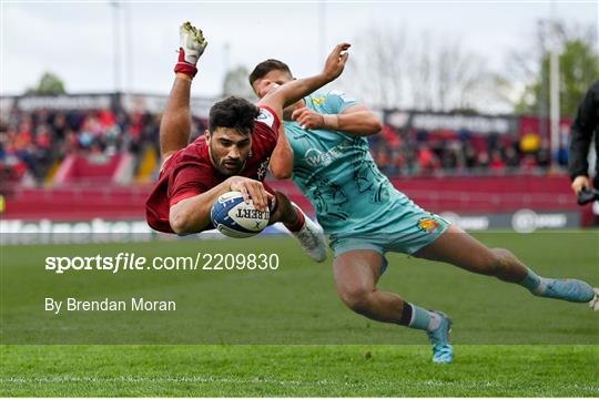 Munster v Exeter Chiefs - Heineken Champions Cup Round of 16 Second Leg Munster v Exeter Chiefs - Heineken Champions Cup Round of 16 Second Leg