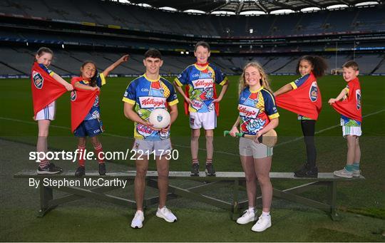 Launch of the 2022 Kellogg’s GAA Cúl Camps. Launch of the 2022 Kellogg’s GAA Cúl Camps.