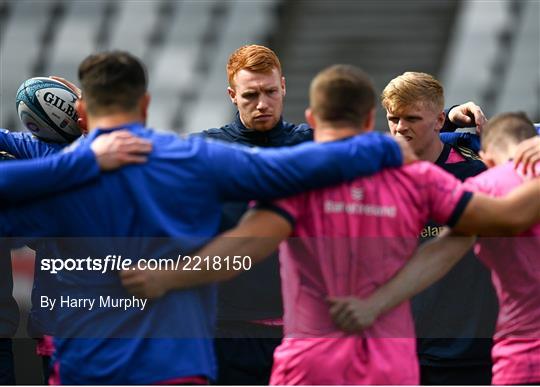 Leinster Rugby Captain's Run Leinster Rugby Captain's Run