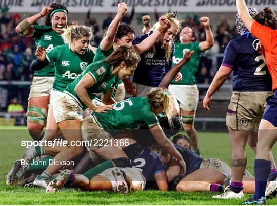 Ireland v Scotland - Tik Tok Women's Six Nations Rugby Championship Ireland v Scotland - Tik Tok Women's Six Nations Rugby Championship