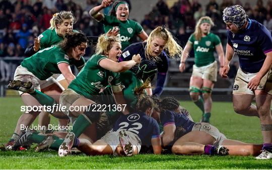 Ireland v Scotland - Tik Tok Women's Six Nations Rugby Championship Ireland v Scotland - Tik Tok Women's Six Nations Rugby Championship