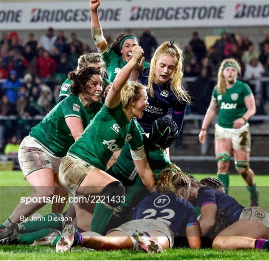 Ireland v Scotland - Tik Tok Women's Six Nations Rugby Championship Ireland v Scotland - Tik Tok Women's Six Nations Rugby Championship
