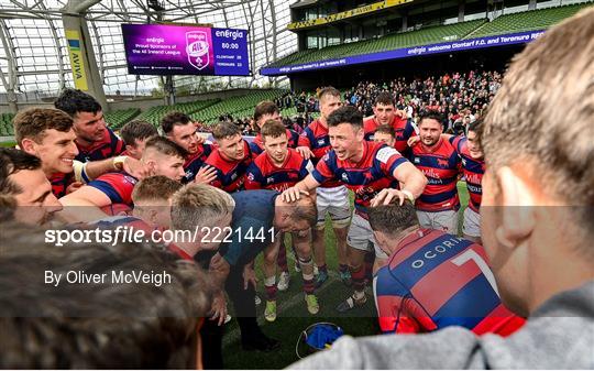 Clontarf v Terenure - Energia All-Ireland League Division 1 Final