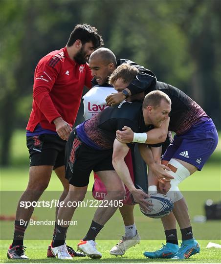 Munster Rugby Squad Training