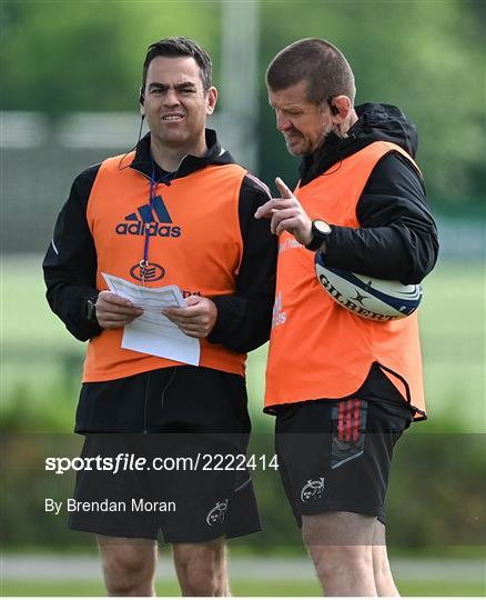 Munster Rugby Squad Training