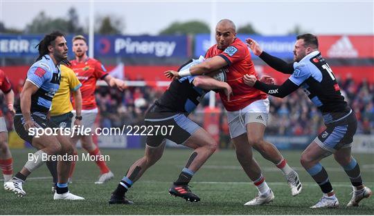 Munster v Cardiff - United Rugby Championship Munster v Cardiff - United Rugby Championship