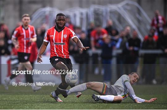 Derry City v Bohemians - SSE Airtricity League Premier Division Derry City v Bohemians - SSE Airtricity League Premier Division