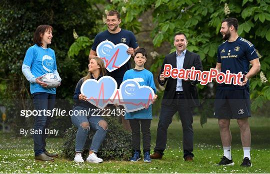 CRY Ireland and Leinster Rugby Charity Partnership Announcement CRY Ireland and Leinster Rugby Charity Partnership Announcement
