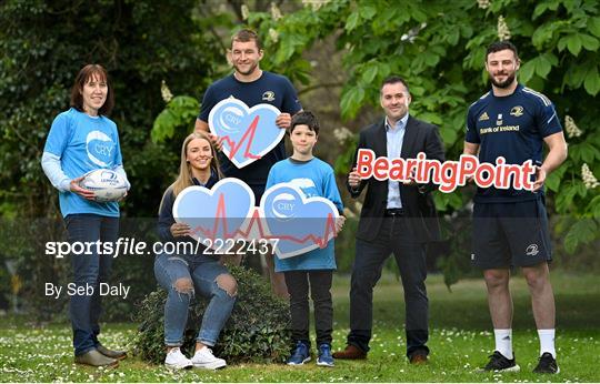 CRY Ireland and Leinster Rugby Charity Partnership Announcement