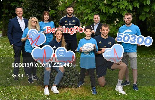CRY Ireland and Leinster Rugby Charity Partnership Announcement CRY Ireland and Leinster Rugby Charity Partnership Announcement