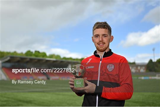 SSE Airtricity / SWI Player of the Month for April 2022