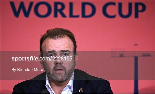 World Rugby Cup future hosts announcement media conference World Rugby Cup future hosts announcement media conference