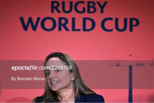 World Rugby Cup future hosts announcement media conference