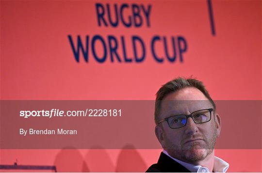 World Rugby Cup future hosts announcement media conference World Rugby Cup future hosts announcement media conference