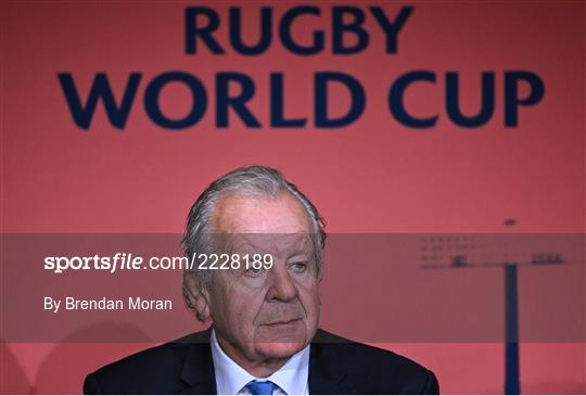 World Rugby Cup future hosts announcement media conference