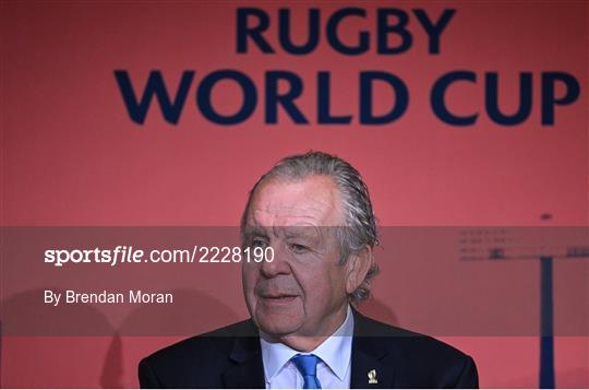 World Rugby Cup future hosts announcement media conference World Rugby Cup future hosts announcement media conference