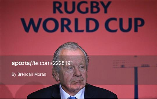 World Rugby Cup future hosts announcement media conference