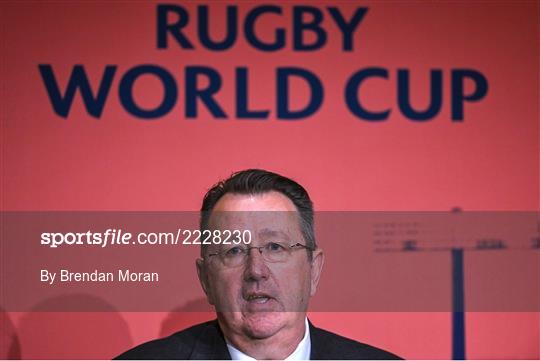 World Rugby Cup future hosts announcement media conference