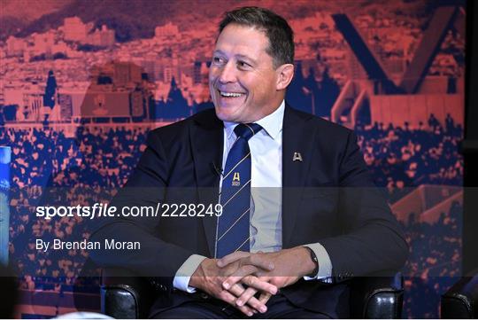World Rugby Cup future hosts announcement media conference World Rugby Cup future hosts announcement media conference