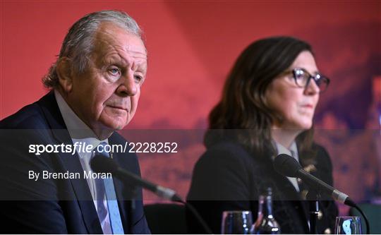 World Rugby Cup future hosts announcement media conference World Rugby Cup future hosts announcement media conference