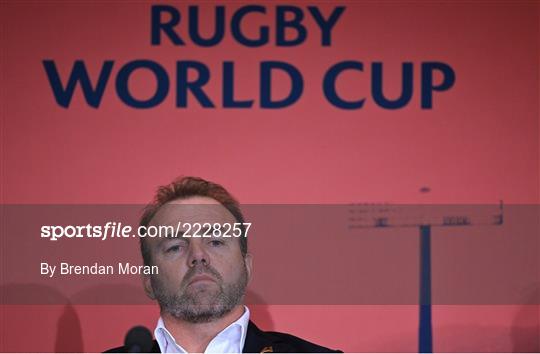 World Rugby Cup future hosts announcement media conference