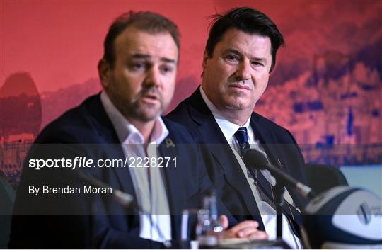World Rugby Cup future hosts announcement media conference World Rugby Cup future hosts announcement media conference