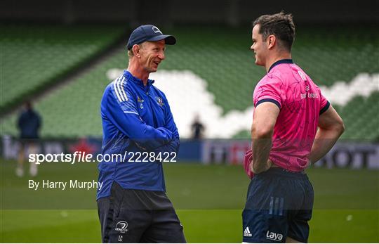 Leinster Rugby Captain's Run Leinster Rugby Captain's Run