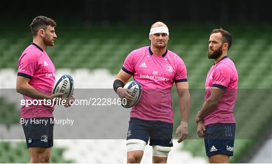 Leinster Rugby Captain's Run Leinster Rugby Captain's Run