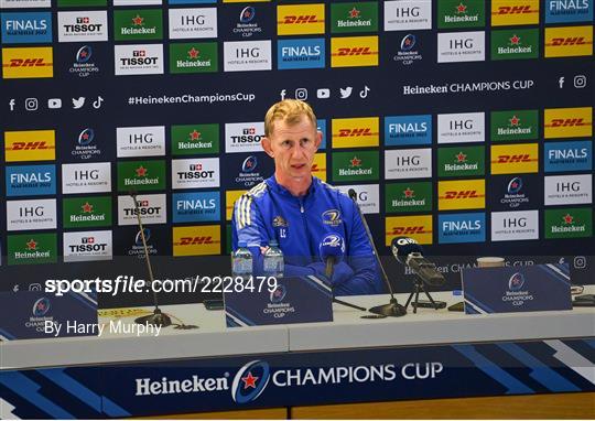 Leinster Rugby Captain's Run Leinster Rugby Captain's Run