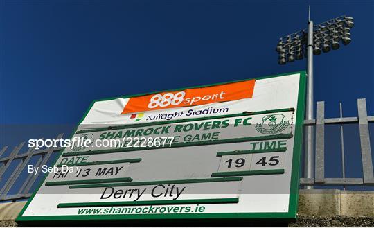 Shamrock Rovers v Derry City - SSE Airtricity League Premier Division Shamrock Rovers v Derry City - SSE Airtricity League Premier Division
