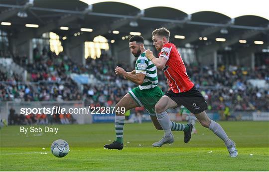 Shamrock Rovers v Derry City - SSE Airtricity League Premier Division Shamrock Rovers v Derry City - SSE Airtricity League Premier Division