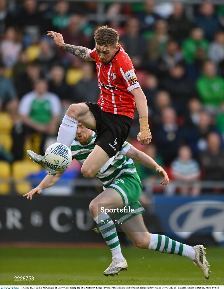 Sportsfile - Shamrock Rovers v Derry City - SSE Airtricity League