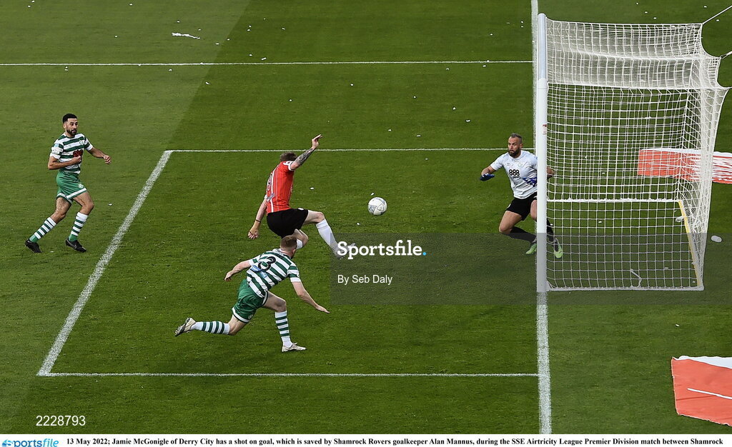 Sportsfile - Shamrock Rovers v Derry City - SSE Airtricity League