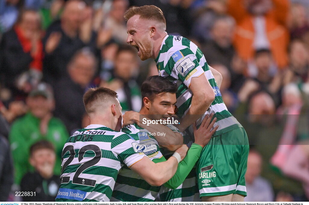 Sportsfile - Shamrock Rovers v Derry City - SSE Airtricity League