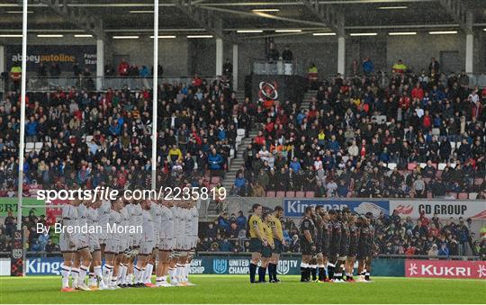 Ulster v Cell C Sharks - United Rugby Championship Ulster v Cell C Sharks - United Rugby Championship