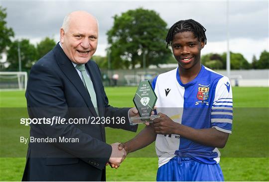 Corduff FC v College Corinthians - FAI Centenary Under 17 Cup Final 2021/2022