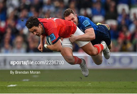 Leinster v Munster - United Rugby Championship Leinster v Munster - United Rugby Championship