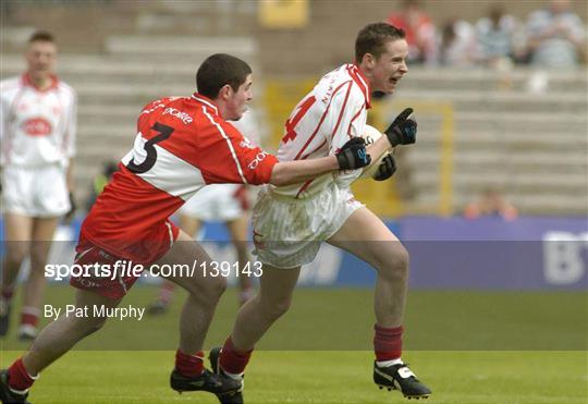 Tyrone v Derry Minor Tyrone v Derry Minor