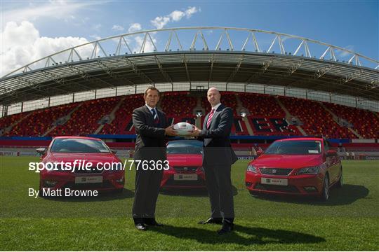 SEAT Ireland Announce Official Partnership with Munster Rugby