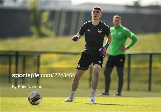 Republic of Ireland U21 Squad Training