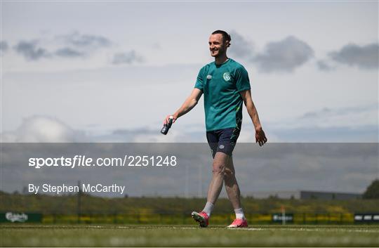 Republic of Ireland Training Session & Press Conference Republic of Ireland Training Session & Press Conference