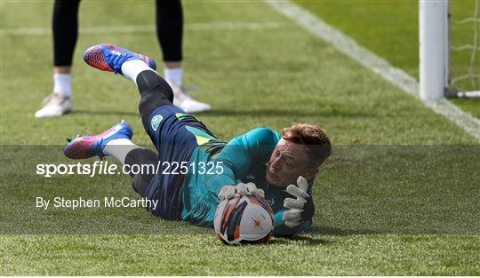 Republic of Ireland Training Session & Press Conference Republic of Ireland Training Session & Press Conference