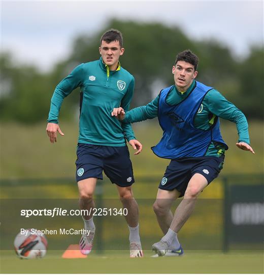 Republic of Ireland Training Session & Press Conference Republic of Ireland Training Session & Press Conference