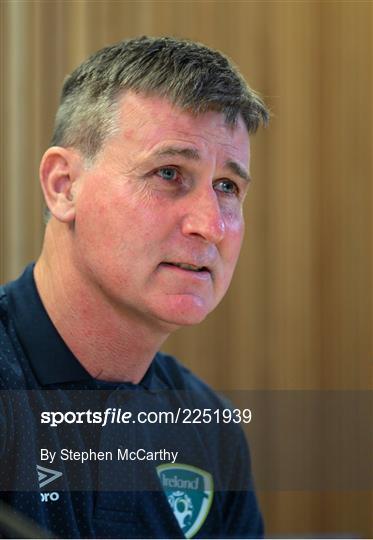Republic of Ireland Press Conference & Training Session Republic of Ireland Press Conference & Training Session