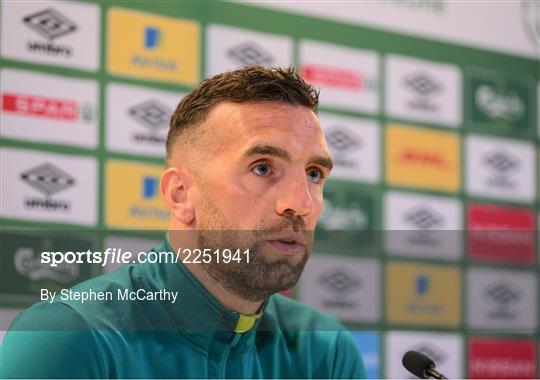 Republic of Ireland Press Conference & Training Session Republic of Ireland Press Conference & Training Session