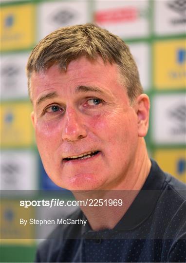 Republic of Ireland Press Conference & Training Session Republic of Ireland Press Conference & Training Session