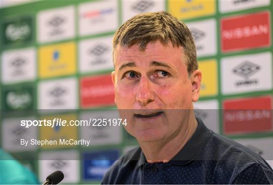 Republic of Ireland Press Conference & Training Session Republic of Ireland Press Conference & Training Session